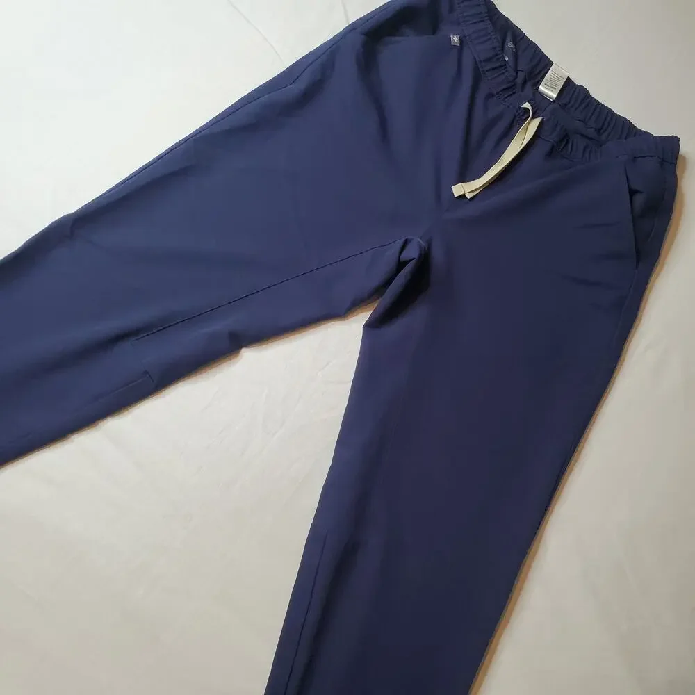 Figs Men's Size M Tansen Jogger Slim-Fit Scrub Pants Navy Blue MXXSW2004S